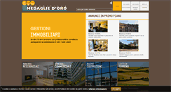 Desktop Screenshot of immobiliaremedagliedoro.it